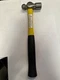 Ball Peen Hammer 12oz 12" Long Yellow/Black