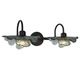Auwieou Black Wall Sconce 2 Light Bathroom Vanity Light Over Mirror, Modern W... Auwieou Black Wall Sconce 2 Light Bathroom Vanity Light Over Mirror, Modern W...