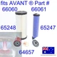 fits AVANT LOADER Filter Kit 745 750 66060 66061 65247 64657 65248