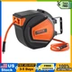 Vevor Retractable Air Hose Reel, 3/8IN x 50FT Hybrid Air Hose Max 300PSI