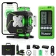 Laser Level 360 Self Leveling 4D Green Cross Line Bluetooth S04-5RG Huepar 4x360