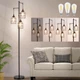 Floor Lamp 70 Dimmable Industrial 3 Light Tree Black Farmhouse Sucolite Led