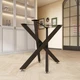 FUSHIAIPTC 30 Inch Metal Table Legs, Heavy Duty Desk Legs Combinatorial Dinin...
