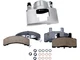 For 2000 Chevrolet Tahoe Brake Pad and Caliper Kit Front Detroit Axle 64657FCDT