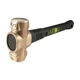 Wilton 90616 B.A.S.H Brass Hammer 6 lb Head 16 in Handle Non-Sparking