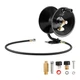 VEVOR Pressure Washer Hose Reel 50 ft x 3/8 inch Steel Wall Floor Mount 4000PSI