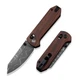 Folding Pocket Knife 2.9 Damascus Blade Crossbar Lock EDC CIVIVI Yonder Wood