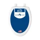 Bemis 7300SLEC Slow Close Toilet Seat, Easy Clean Hinges and Durable Plastic ...