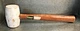 Workforce Traditional Rubber Mallet Non-Marring Soft Face Wood Handle 16 oz Head