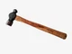 Vintage Craftsman USA  & 38466 Size 2 - 24 Oz Green Ball Peen Hammer