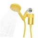 Sproos - Handheld Showerhead with Filter Set, High Shower Filter Set Yellow