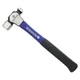 MichaelPro 16oz Ball Peen Hammer, Premium Forged Steel, Fiberglass Handle, Sh...