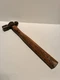 Vintage Ball Peen Hammer 21 Oz Long Wood Handle 