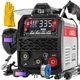 ANDELI 135A MIG Welder 110V/220V, PULSE Flux Core MIG/Lift Tig/Stick 3-in-1 G...