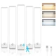 YLXS 5Pack Motion Sensor Under Cabinet Light, 3 Color Temperature Dimmable Re...