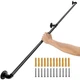 VEVOR Pipe Stair Handrail, 6FT Staircase 440LBS Load 6 Feet, Metal 