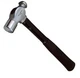 Atd Tools 4038 Ball Pein Hammer W/ Fiberglass Handle, 16oz