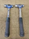 2 Vaughan Ball Peen Hammers 16oz 010-C8 Fiberglass Handle USA