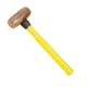 American Hammer AM5BRFG Sledge Hammer, 5 lb., 22" Brass/Fiberglass, 3.25"