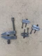 Lot Vintage L.S. Starrett No 161-AA (3) & 161-D Machinist Parallel Clamp USA
