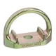 Peakworks Durable, Steel Anchorage W 5/8" Hole, Silver/Brass, Standard, V8221...