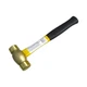Hhip 1-1/2 Lb Fiberglass Handle Brass Hammer 7080-0037 Hhip 7080-0037