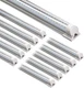 Barrina LED Shop Lights, 8FT 72W 10000LM 5000K, Daylight White, V Shape, Clea...
