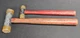 Vintage Stanley USA Soft Face Hammers 57-595, 57-593, 4 & 16 oz.