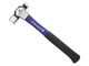 MichaelPro MP004007 16oz Ball Peen Hammer with Fiberglass Handle