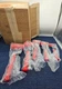 Capri 5-Piece Hotcast Deadblow Hammers, 13 oz. 21 oz. 26 oz. 45 oz. 53 oz. - Red