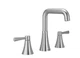 MOEN Ronan 84026 2-Handle High Arc Bathroom Sink Faucet - Chrome- Valve Included