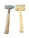 2 Craftsman Sledge Cross Peen Hammer Raw Hide Mallet 40Oz Ounce 38262 USA