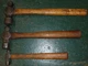 Vintage 16 Oz. Craftsman 38465 Ball Peen Hammer & 2 others LOT OF 3 Hammers LOOK