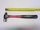 PLUMB FAM12 Ball Peen Hammer Fiberglass Handle Machinist 12oz 1970's Era