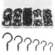 RELBRO Screw Hooks, 6 Sizes Metal Screw in Cup Hooks, 1/2 Inch, 5/8 Inch, 3/4...