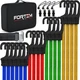FORTEM Bungee Cord Assortment, 32pk Cords Multi Pack of 32, Multicolor FORTEM Bungee Cord Assortment, 32pk Cords Multi Pack of 32, Multicolor