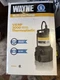 Wayne 1/6  Submersible Continuous-Duty Utility Pump RUP160 Wayne 3000GPH