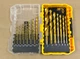 DEWALT Titanium Nitride Coated Pilot Point Drill Bit Set (21-Piece) (55094)