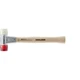 Halder 3968.030 Baseplex Mallet with Nylon and Red Plastic Face Inserts 30 mm
