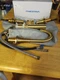 Phiestina Brushed Gold 3Hole 2 Handle Widespread Bathroom Faucet 