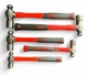 5pc ATE PRO Ball Pein Hammer Set 8oz to 32oz Rubber Coated Fiberglass Handle