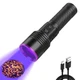 WINDFIRE 365nm UV Flashlight, Rechargeable Blacklight Flashlights with Black 