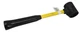 Nupla Quick Change Hammer 2-1/4 lb Head 2" Face Composite Non Marring w Tips