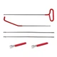 DXNQ Car Long Reach Tool, 67" Multi-Function Automotive Emergency Red 