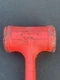 Snap-On Tools 48oz Dead Blow Hammer. HBFE48. Soft Grip. Red Made in USA 🇺🇸