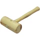 TP Tools Wooden Metal Forming Mallet, 2-3/8" Dia x 5-3/8"L Head, USA #8036-67
