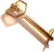 Hard to Find Fastener Swivel Handle Hitch Pin, Heavy Duty Heat Treated Corrosion
