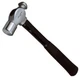 Ball Pein Hammer w/ Fiberglass Handle, 16oz 4038 ATD Steel Black/Grey Hammers &
