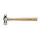 WESTWARD 2DBR7 Ball Pein Hammer,12 Oz,Hickory Handle PK 6