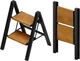 Taranta 2-Step Aluminum Ladder,Lightweight Folding Step Stool with Extra-Wide An